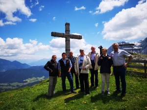 Erzbischof Hans Josef Becker von Paderborn zu Besuch in Leutasch