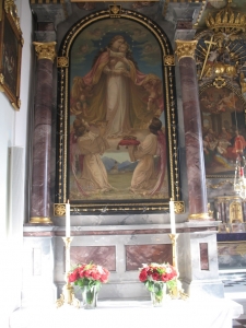 Seitenaltar links Marienbild 0753