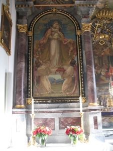 Seitenaltar links Marienbild 0754