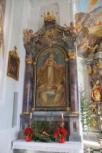 Seitenaltar links Marienbild 1132